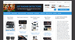 Desktop Screenshot of 1stradardetectors.com